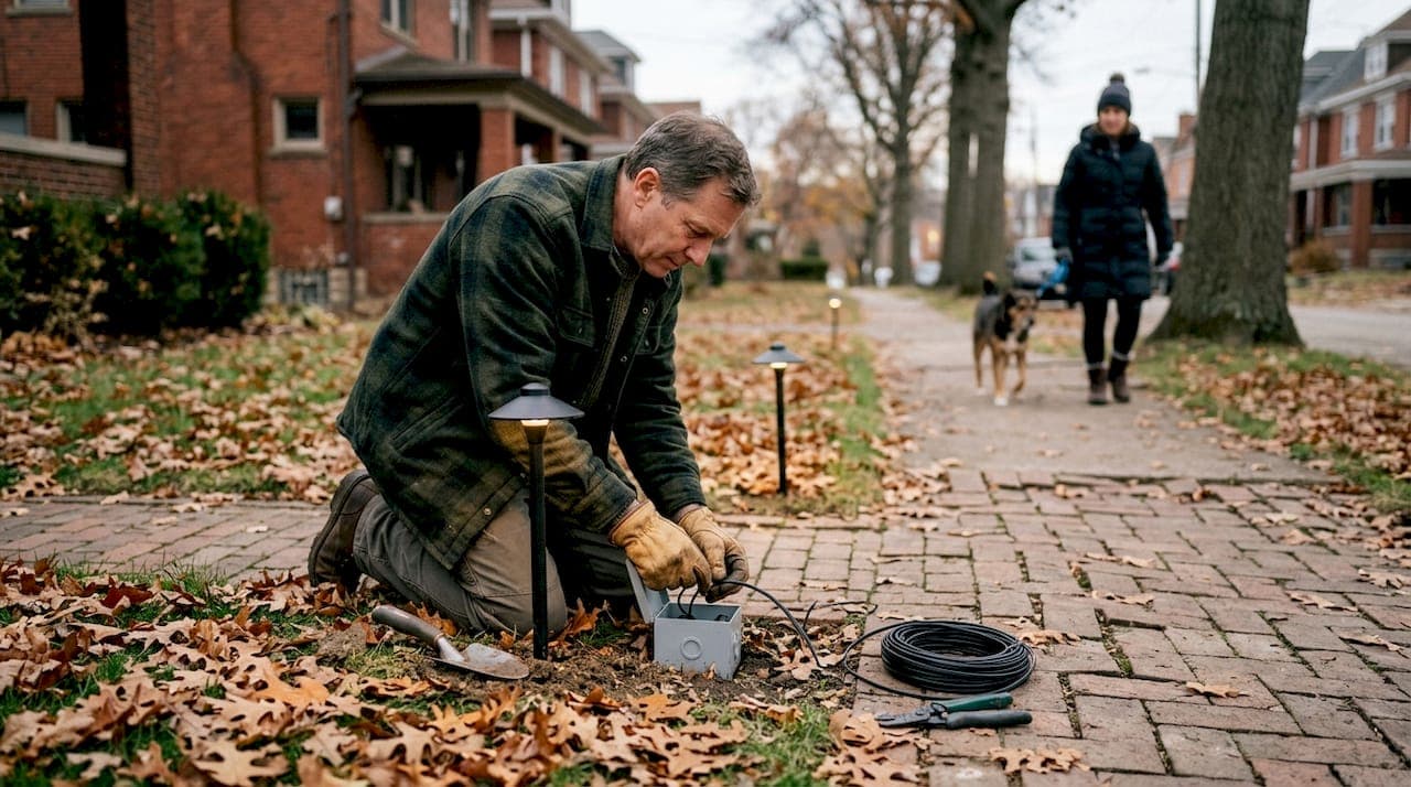 Pittsburgh outdoor lighting install guide: step-by-step