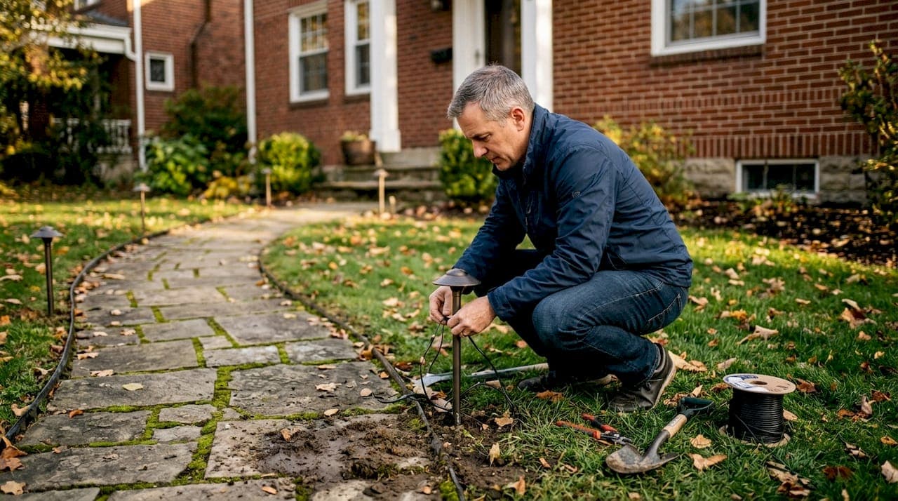 Step-by-step pathway lighting guide for Pittsburgh homes
