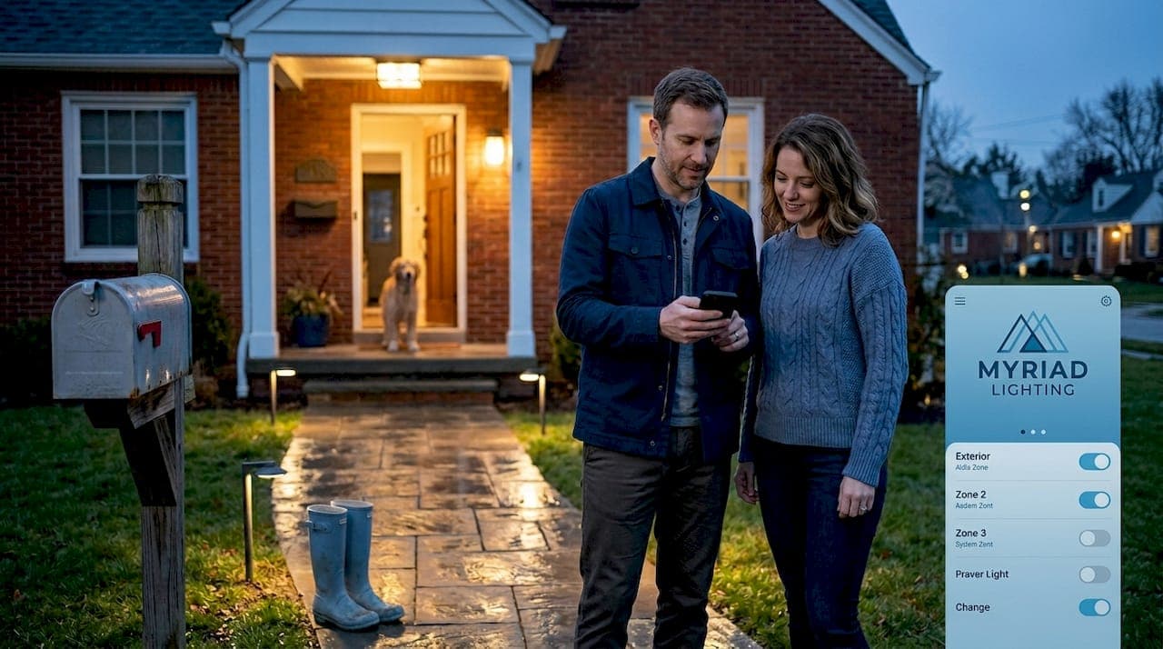 Smart outdoor lighting: Enhance safety and style at home