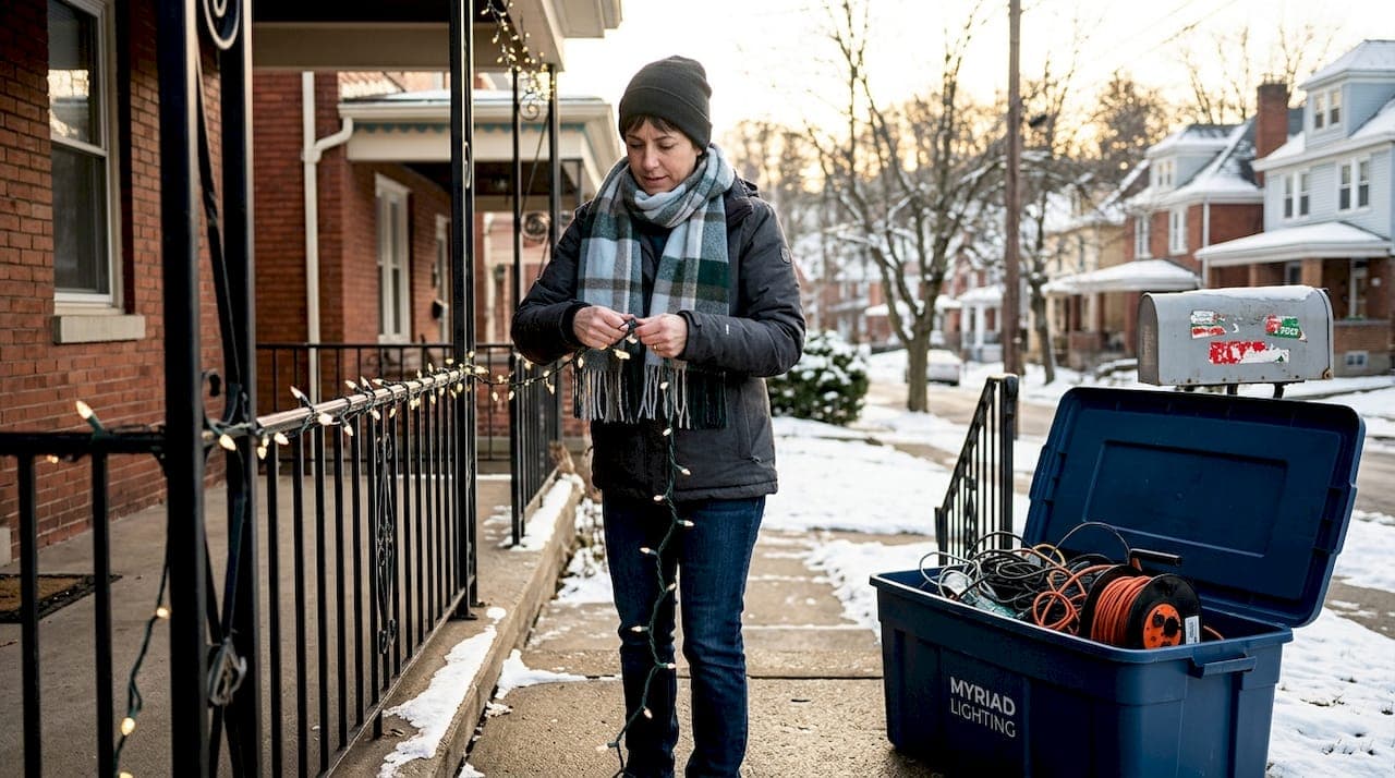 Holiday lighting ideas to boost Pittsburgh curb appeal