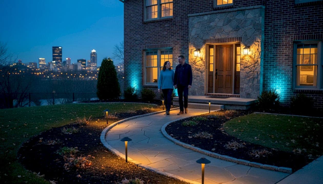 Custom outdoor lighting: Safety and beauty for Pittsburgh homes